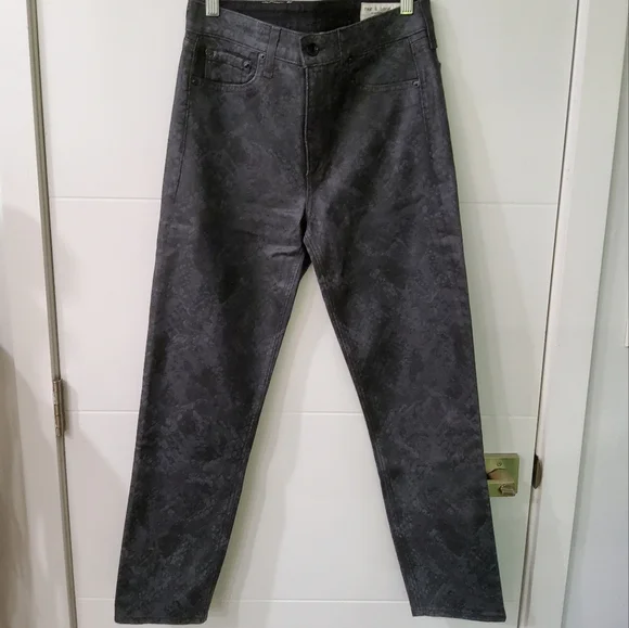 Rag & Bone Nina High Rise Ankle Cigarette Jeans Size 26 - Picture 3 of 16